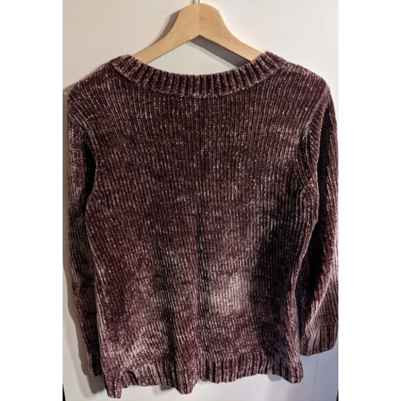 Orvis | Chenille Pullover Sweater In Mauve - Picture 2 of 6